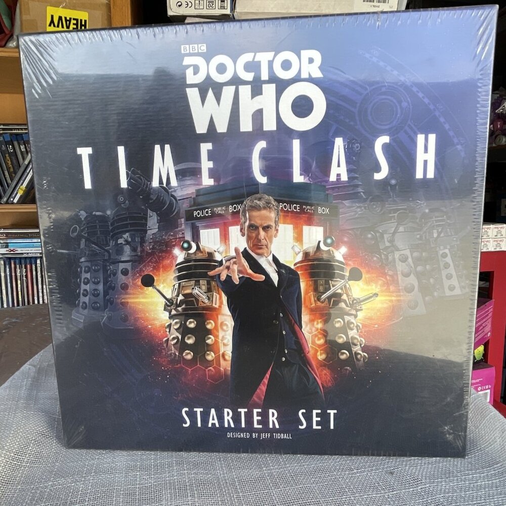 DOCTOR WHO Time Clash Game Starter Set New Sealed
